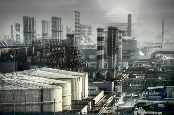 Photograph Andrzej Bochenski Industrial Zone on One Eyeland